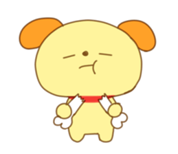 Yellow dog! sticker #65482