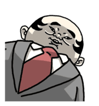 Working Old Man sticker #65508