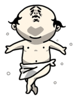 Working Old Man sticker #65521