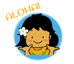 Mahalo chan sticker #65536