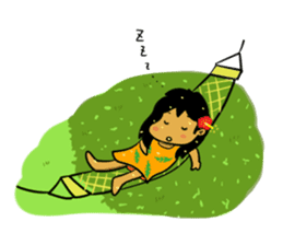 Mahalo chan sticker #65537