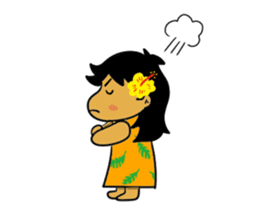 Mahalo chan sticker #65539