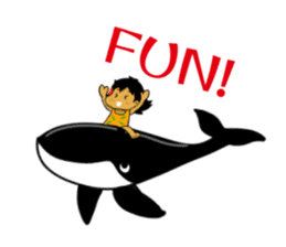 Mahalo chan sticker #65540