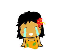 Mahalo chan sticker #65541