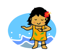 Mahalo chan sticker #65543