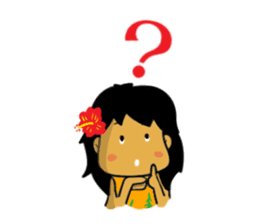 Mahalo chan sticker #65544