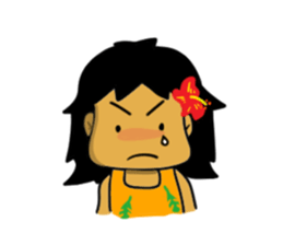 Mahalo chan sticker #65552