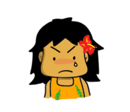 Mahalo chan sticker #65552