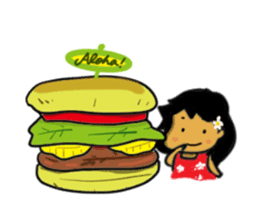 Mahalo chan sticker #65553