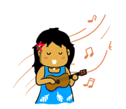 Mahalo chan sticker #65557