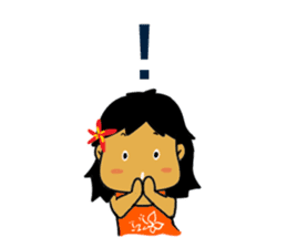 Mahalo chan sticker #65559