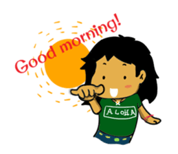 Mahalo chan sticker #65562