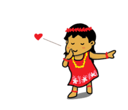 Mahalo chan sticker #65563