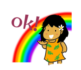 Mahalo chan sticker #65569