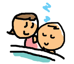 love baby!! sticker #65793