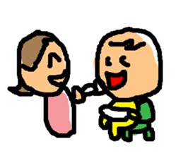 love baby!! sticker #65797