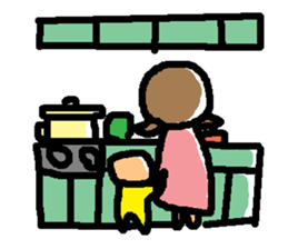 love baby!! sticker #65809