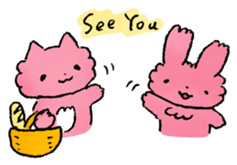 Rinrin's "Pink Neko Land" sticker #66071