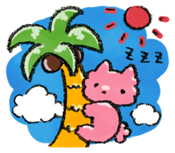 Rinrin's "Pink Neko Land" sticker #66086