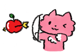 Rinrin's "Pink Neko Land" sticker #66090