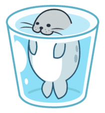 Floating Seal Max sticker #66335