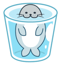 Floating Seal Max sticker #66336