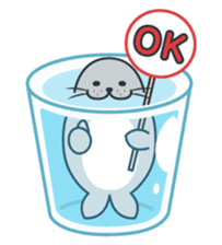 Floating Seal Max sticker #66344