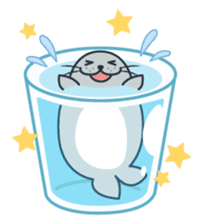 Floating Seal Max sticker #66347