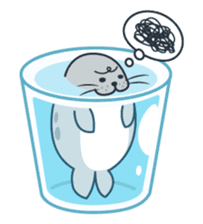 Floating Seal Max sticker #66349