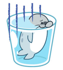Floating Seal Max sticker #66351
