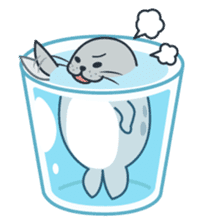 Floating Seal Max sticker #66352