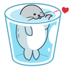 Floating Seal Max sticker #66354