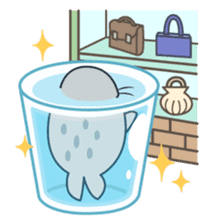 Floating Seal Max sticker #66365