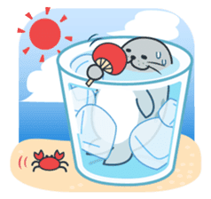 Floating Seal Max sticker #66367