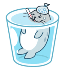 Floating Seal Max sticker #66368