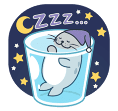 Floating Seal Max sticker #66373