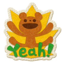 Animal Embroidery sticker #66500