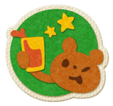 Animal Embroidery sticker #66521