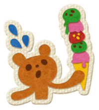 Animal Embroidery sticker #66530