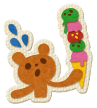 Animal Embroidery sticker #66530