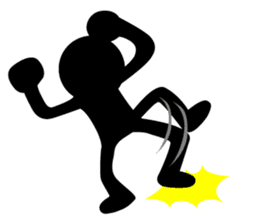 The Stickman! sticker #66625