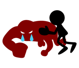 The Stickman! sticker #66634