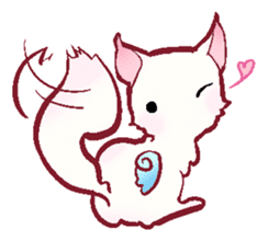 wing&tail（cat） sticker #66816