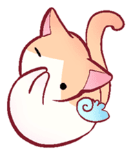 wing&tail（cat） sticker #66835