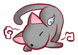 wing&tail（cat） sticker #66841
