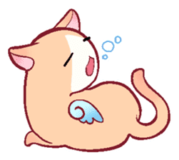 wing&tail（cat） sticker #66842