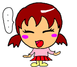 so cute girls sticker #66951