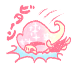 Artists work in Japan"Read Girl"Sticker sticker #67022