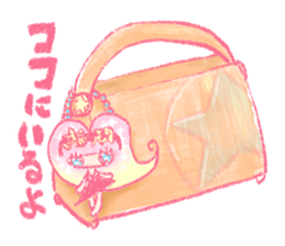 Artists work in Japan"Read Girl"Sticker sticker #67024