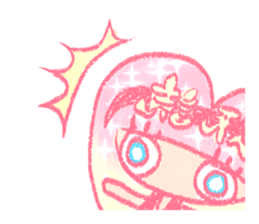 Artists work in Japan"Read Girl"Sticker sticker #67026